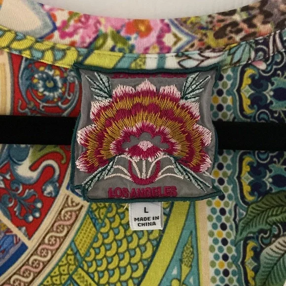 Johnny Was tshirt size large - Picture 2 of 4